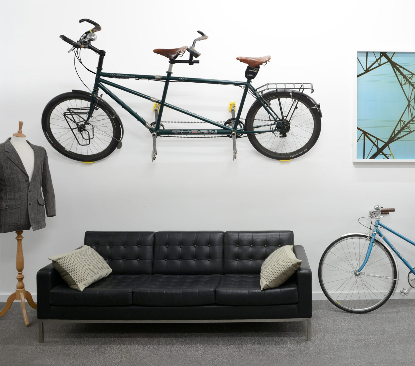 Cycloc Hero Horizontal Bicycle Storage Set