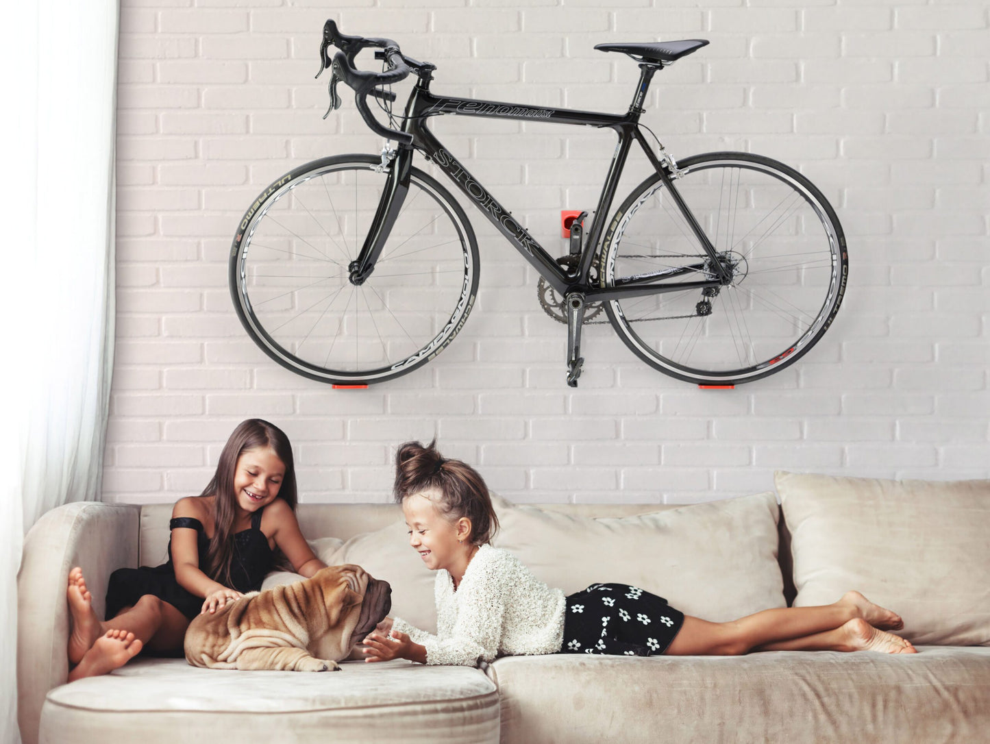Cycloc Super Hero Horizontal Bicycle Storage Set