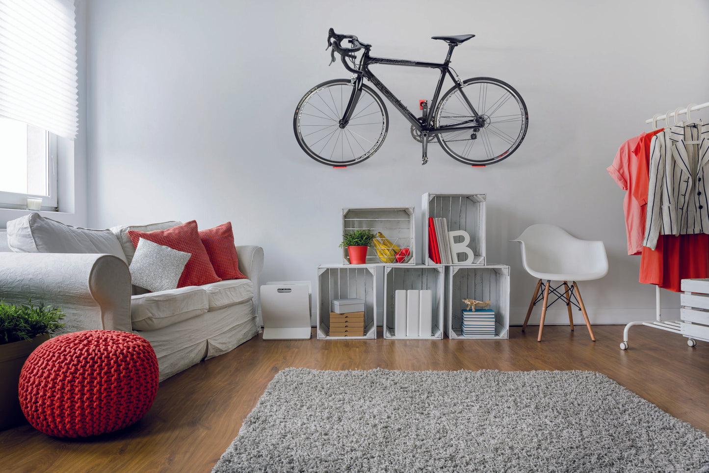 Cycloc Super Hero Horizontal Bicycle Storage Set