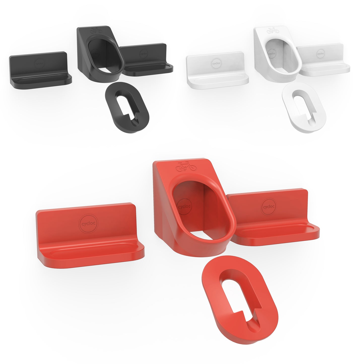 Cycloc Super Hero Horizontal Bicycle Storage Set